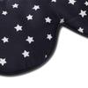 ALASKA BEAR Natural Silk Sleep Mask, Super Smooth Eye Mask (Black Stars) view 3