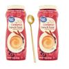 Cinnamon French Toast Coffee Creamer Bundle with One (1) Elegant Stainless Steel Long Handle Coffee Stirrer. 2 (15 oz) canisters of Cinnamon French Toast Non-Dairy Coffee Creamer view 1