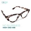 2SeeLife Premium Cat Eye TR-90 Reading Glasses for Women  NarrowMedium Fit, Sturdy Frame, Spring Hinges, Stylish Readers, Clear Tortoise, +0.50 view 2