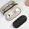 Eyeglass Case Double Sided Travel Size Cute Portable Contact Lens Box 2 in 1 Multifunction With Tool for Daily Outdoor Office view 2