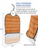 Thanksgiving Pumpkins Adult Bib for Eating with Crumb Catcher,Washable & Waterproof Terry Cloth Adjustable Elderly Women Men Adult Bibs Funny Clothing Protector Fall Harvest Autumn Minimalist Art view 2