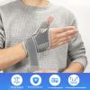GELAIMAR Thumb Splint with Wrist Brace 2 pcs Thumb Support Brace for Wrist Hand Thumb Stabilizer Fits Both Right Left Hand for Men and Women view 3