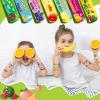 Patelai 300 Pieces Kids Bandages Bulk 10 Styles Children's Adhesive Flexible Colorful Cute Cartoon Bandages Waterproof Breathable Stickers Protection Care Cuts for Girls Boys(Fruit) view 2
