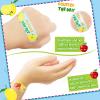 Patelai 300 Pieces Kids Bandages Bulk 10 Styles Children's Adhesive Flexible Colorful Cute Cartoon Bandages Waterproof Breathable Stickers Protection Care Cuts for Girls Boys(Fruit) view 4