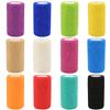 12pcs Self Adhesive Bandage Wraps, 4in 5 Yards, Multicolor view 1