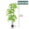 JLXJYS Artificial Plant Bonsai(170cm/66.93in) Faux Nantian Bamboo Bonsai with Black Planter, for Living Room Garden Balcony Entryway Dining Room (Size : 170cm(66.93in)) view 2