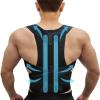 Adjustable Full Back Brace Posture Corrector For Women Men Improve Back Posture Lumbar Brace Shoulder Neck Clavicle Support Provide Lower And Upper Back Pain Relief ( Color : Black , Size : Medium ) view 1