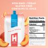 HTWO Premium Molecular Hydrogen Water, White Peach Flavor, Sugar Free, 16.9oz 12 Pack, Energy Sports Drink, Performance & Recovery Support, Alternative to Hydrogenated Tablet & Hydrogen Bottle view 2