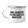 Appreciation Oral surgeon 12oz Camper Mug, Oral Surgeon A.K.A Wizard A.K.A, Present For Men Women, Fancy Gifts From Boss, Dental health, Toothbrush, Floss, Toothpaste, Mouthwash, Dental floss view 1