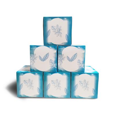 3Ply 60 Tissues Per Cube Box Facial Tissue SPurePaper 6 Box 360 Tissues Total