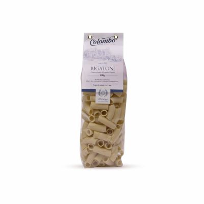 Pasta Rigatoni- Premium Organic Italian Pasta Senatore Cappelli from Italy - Handcrafted, Family Owned Gourmet Pasta Brand - Durum Wheat Semolina Pasta 17.6oz / 500g - Pack of 8