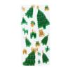 50 Pieces Christmas Cellophane Treat Bags, Xmas Clear Cookie Candy Bags Goodies Bags Party Gift Packaging Bags for Christmas Party Supplies(4) view 1