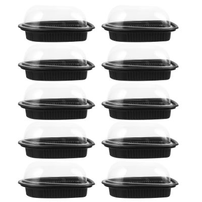 Meal chicken roaster container Prep Boxes Rectangular Turkey Roast Chicken Roast Duck Boxes Take Out Food Containers Meal Storage Containers for Cake Roast Chicken Duck fried chicken box 10Pcs/1137