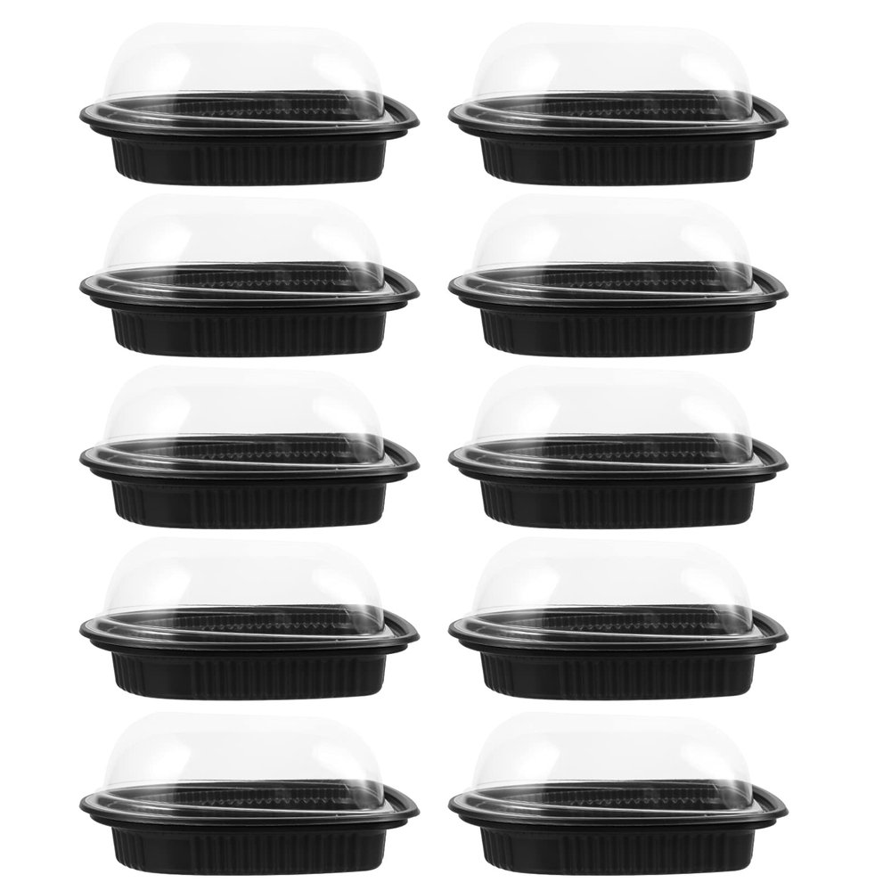 Meal chicken roaster container Prep Boxes Rectangular Turkey Roast Chicken Roast Duck Boxes Take Out Food Containers Meal Storage Containers for Cake Roast Chicken Duck fried chicken box 10Pcs/1137