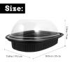 Meal chicken roaster container Prep Boxes Rectangular Turkey Roast Chicken Roast Duck Boxes Take Out Food Containers Meal Storage Containers for Cake Roast Chicken Duck fried chicken box 10Pcs/1137 view 2