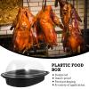 Meal chicken roaster container Prep Boxes Rectangular Turkey Roast Chicken Roast Duck Boxes Take Out Food Containers Meal Storage Containers for Cake Roast Chicken Duck fried chicken box 10Pcs/1137 view 3