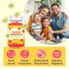 2 Pack Calcium Gummies with Magnesium, Zinc, Vitamin D3 & B12, Calcium Supplements for Women Men, Support Bone, Muscle and Immunity, 120 Vegan Raspberry Flavor Gummies view 4