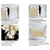 ZYMECH Cream Coloured Contact Paper Peel and Stick Abstract Geometric Lines Peel and Stick Contact Paper Laundry Room Easy to Remove (W) 118" X(H) 110" view 4