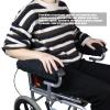 1 Pair Wheelchair Armrest Covers, Removable Wheelchair Arm Pads for Office and Transport Chair Arm Chairs Seniors Adults Arm Rest Padded Cover Office Transport Chair Mobility Scooter view 2