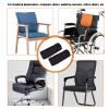 1 Pair Wheelchair Armrest Covers, Removable Wheelchair Arm Pads for Office and Transport Chair Arm Chairs Seniors Adults Arm Rest Padded Cover Office Transport Chair Mobility Scooter view 3