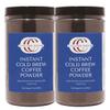 Civilized Coffee Instant Cold Brew Powder  Authentic Low-Acid Coffee, Medium Dark Roast, 100% Arabica (2 Pack-20 oz) view 1