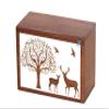 Handmade Wooden Urn Box For Adult Ashes | Wood Cremation Urns | Decorative Urns | Funeral Urns | Burial Urns | Handmade Urns | Rosewood Urns view 2