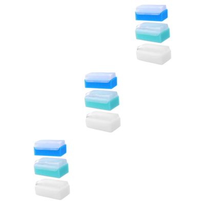 ibasenice 9pcs Sponge Shampoo Bath Scrubber Soft Sponges for and Relaxation for Boy Girl and Toddlers
