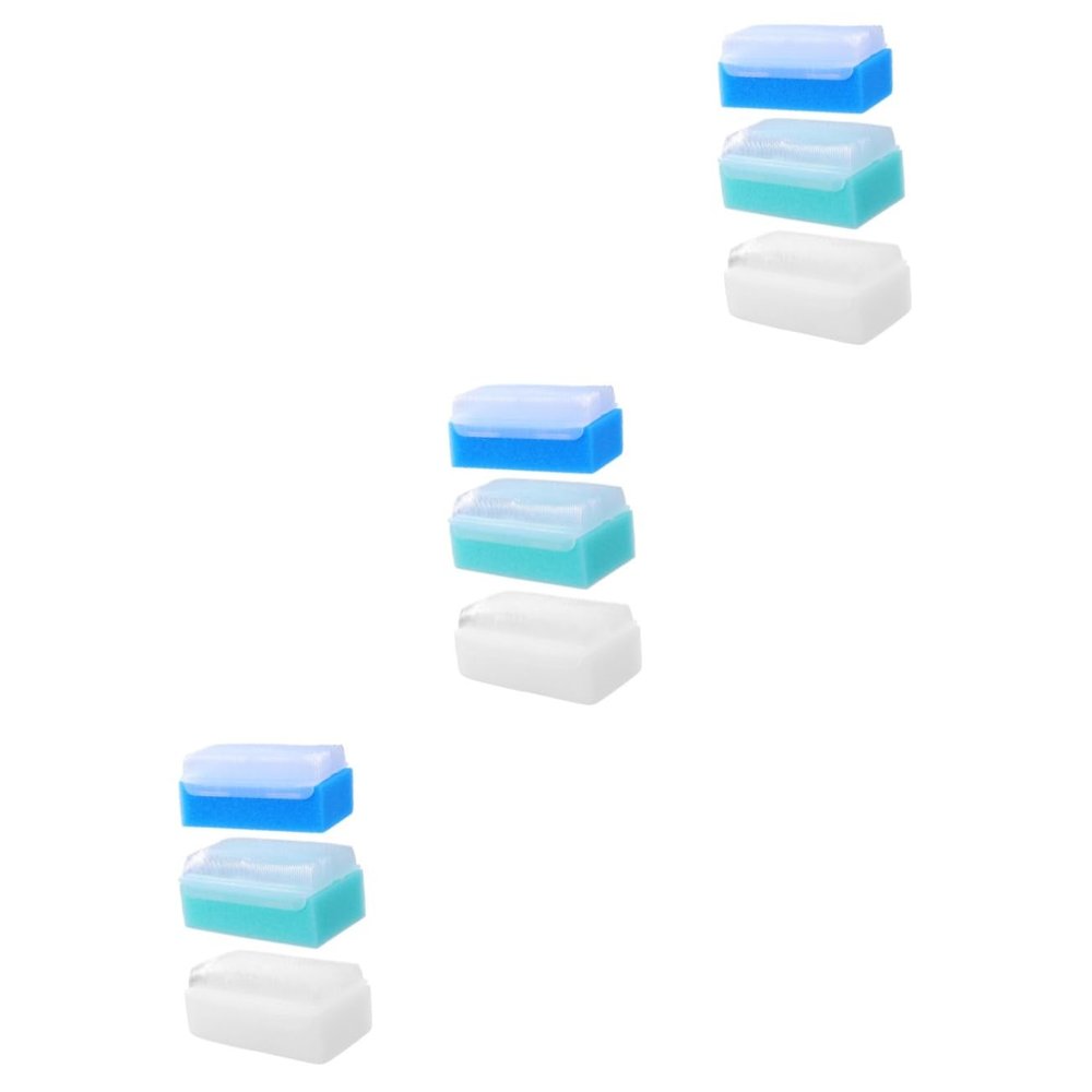 ibasenice 9pcs Sponge Shampoo Bath Scrubber Soft Sponges for and Relaxation for Boy Girl and Toddlers