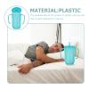 FOMIYES 2pcs Convalescent Feeding Cup with Double Handles Spill Sippy Cup for Elderly Ergonomic Design for Bedridden Patients Liquid Feeding Straw for Drinking and Food-grade Material view 3