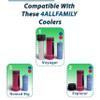 4ALLFAMILY Bag Protective Cup Cover FITS Big Nomad/Explorer/Voyager 4ALLFAMILY Medicine Coolers (RED) view 3
