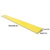 0.3" Rise Threshold Ramp, Wheelchair Ramps for Home, for Doorways, Power Scooters, Sweeper, Bathroom Floor Tile Threshold Transition Strip (Color : Black, Size : 8 * 2cm/2.7 * 0.7in) view 2