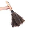 Anti Static Reusable Wooden Handle Ostrich Duster Dust Removal Cleaning Tools view 1