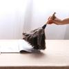 Anti Static Reusable Wooden Handle Ostrich Duster Dust Removal Cleaning Tools view 3