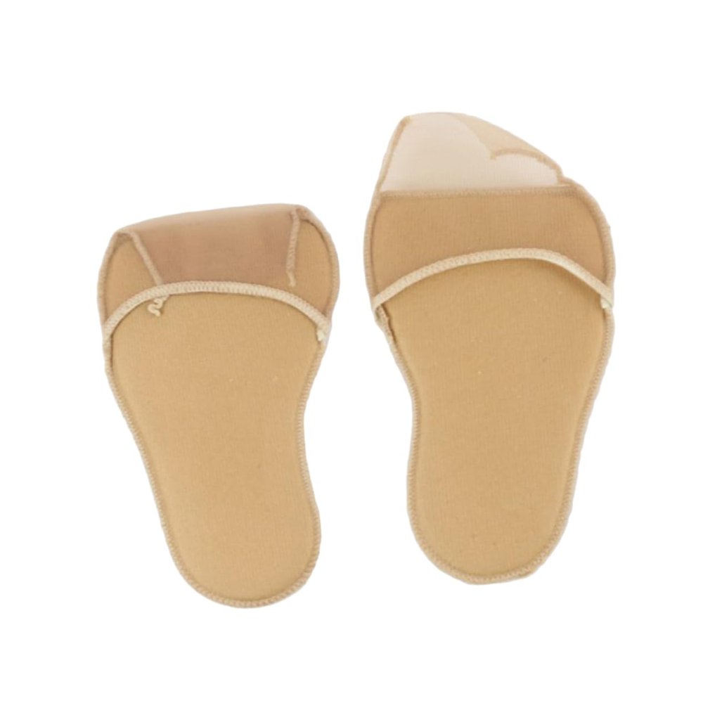 1Pair Half Insole High Heel Pads for Shoes Forefoot Cushions Anti-Slip Foot Protectors Khaki for Women Relieves Ball of Foot Pain