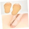 1Pair Half Insole High Heel Pads for Shoes Forefoot Cushions Anti-Slip Foot Protectors Khaki for Women Relieves Ball of Foot Pain view 3