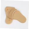 1Pair Half Insole High Heel Pads for Shoes Forefoot Cushions Anti-Slip Foot Protectors Khaki for Women Relieves Ball of Foot Pain view 4