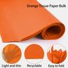 AORZIT Orange Tissue Paper - 80 Sheets, 14x20 Inch, Gift Bag Wrapping, DIY Arts Crafts, Shredded Filler for Birthday, Graduation view 2