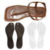 (2 Pairs) Cushion Insoles for Flip Flop Thong Sandals, Gel Adhesive Arch Support Flip Flop Thong Inserts Pain Relief Anti-Slip for High Heels view 1