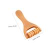COOLHIYA Wooden Foot Massager Roller Handheld Acupoint Massage Tool for Neck Shoulder Back Legs and Feet Relaxation Compact and Lightweight Design view 2