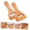 COOLHIYA Wooden Foot Massager Roller Handheld Acupoint Massage Tool for Neck Shoulder Back Legs and Feet Relaxation Compact and Lightweight Design view 4