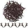 100pcs Mini Snowman Hand Christmas Tiny Reindeer Antlers Crafts Embellishments for Christmas Tree Branches Cake Toppers Decor view 1