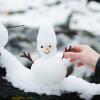100pcs Mini Snowman Hand Christmas Tiny Reindeer Antlers Crafts Embellishments for Christmas Tree Branches Cake Toppers Decor view 3