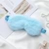 AKOAK 1 Pack Plush Sleep Eye Mask, Soft and Comfortable, Breathable Light Blocking Sleep Protector, Suitable for Adults, Children, Birthday Party Gifts (Sky Blue) view 1