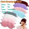 AKOAK 1 Pack Plush Sleep Eye Mask, Soft and Comfortable, Breathable Light Blocking Sleep Protector, Suitable for Adults, Children, Birthday Party Gifts (Violet) view 2