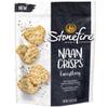 Stonefire Authentic Flatbreads Naan Crisps, Everything, Perfect for Snacking & Dipping, 6 Ounce (Pack of 12) view 1