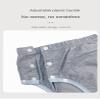 Cotton Incontinence Pants for Adults: Washable, Breathable, Adjustable Leak-Proof Underwear for Elderly (Yellow,M) view 4