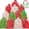 12 Pcs Extra Large Christmas Gift Bag, 44"x36" Heavy-Duty Waterproof Reusable Oversized Gift Sack with Rope & Gift Tag, Opaque Jumbo Wrapping Bag for Xmas, Birthdays, Parties, Class, Office, Home view 1