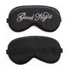 AKOAK 1 Pack Sleep Eye Mask, Adjustable Elastic with Night Eye Mask, Soft and Comfortable Goodnight Silk Sleep Eye Mask for Travel, Nap, Night Sleep - Block Light to Reduce Eye Float Bag view 4