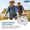 N-Labs ExaFlex Glucosamine Chondroitin MSM, Bromelain Capsules - Joint Supplements for Men and Women with Boswellia Extract, Turmeric and Quercetin - Supports Joint Health - Made in USA - 60 Capsules view 3