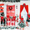 Riceshoot Valentines Day Decoration Red Bows Large Velvet Bows Garland Looped Wreath Waterproof Outdoor for Gift Wrapping Home Wall Decor(24 Pcs,12 x 18 Inch) view 4